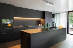 Netlighting Flavio Modern 3 Light Ceiling Spotlight Bar LED 3000K in Grey - thumbnail 2