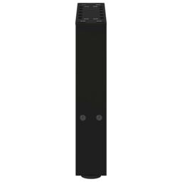 Berkfield Home Coffee Table Legs Black 2 pcs 40x(30-31) cm Steel - thumbnail 6