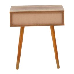 Orsina Contemporary Design Small Side Table, Versatile Storage Table, Multipurpose Wooden Small Table, Lounge Table in Brown - thumbnail 5