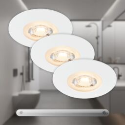 BRILONER White 3x4.9W LED Recessed Light - thumbnail 9