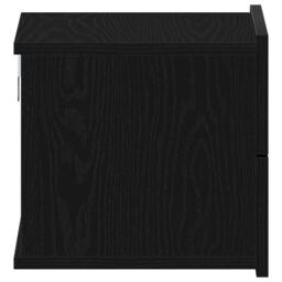 Berkfield Home Nightstands 2 Pack Black Oak 40x30x30 cm Engineered Wood - Size: 40 x 30 x 30 cm - thumbnail 8