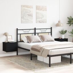 Berkfield Home Nightstands 2 Pack Black Oak 40x30x30 cm Engineered Wood - Size: 40 x 30 x 30 cm - thumbnail 1
