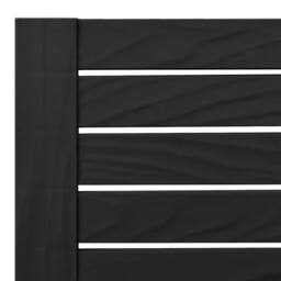 Berkfield Home Sun Loungers 2 pcs Black 155x58x83 cm Polypropylene - Size: 155 x 58 x 83 cm - thumbnail 9