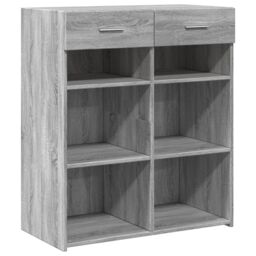 Berkfield Home Sideboard Grey Sonoma 80x42.5x93 cm Engineered Wood - thumbnail 2