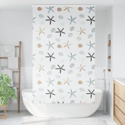 Berkfield Home Shower Roller Blind with Cassette 120x240 cm Fabric Width 116 cm in Black - thumbnail 2