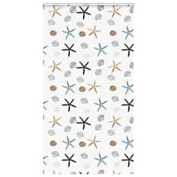 Berkfield Home Shower Roller Blind with Cassette 120x240 cm Fabric Width 116 cm in Black - thumbnail 1