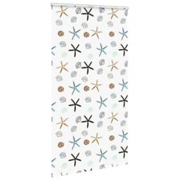 Berkfield Home Shower Roller Blind with Cassette 120x240 cm Fabric Width 116 cm in Black - thumbnail 3