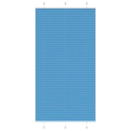 Berkfield Home Pleated Blind Blue 110x200 cm Fabric Width 109.4 cm Polyester
