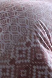 Appletree 'Bergen' 100% Brushed Cotton Duvet Cover Set in Terracotta - Size: King - thumbnail 5