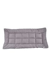 Living and Home 10cm Comfortable Quilted Mattress Topper in Grey - Size: Single - thumbnail 9