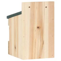 Berkfield Home Bird Houses 4 pcs 12x16x20 cm Firwood in Beige - Size: 12 x 16 x 20 cm - thumbnail 5