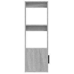 Berkfield Home Sideboard Grey Sonoma 80x30x90 cm Engineered Wood - Size: 80 x 30 x 90 cm - thumbnail 8