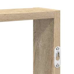 Berkfield Home Wall Shelf Sonoma Oak 43x9x60 cm Engineered Wood in Light Brown - Size: 43 x 9 x 60 cm - thumbnail 7
