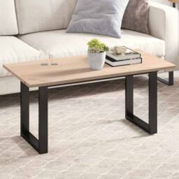 Berkfield Home Table Top 100x50x1.7 cm Rectangular Solid Wood Pine in Natural - thumbnail 2