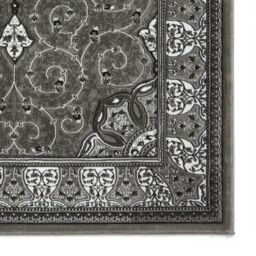 The Rug Shop UK Traditional Easy To Clean Stain-Resistant Area Rug in Silver - Size: 200 cm x 290 cm - thumbnail 4