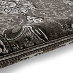 The Rug Shop UK Traditional Easy To Clean Stain-Resistant Area Rug in Silver - Size: 200 cm x 290 cm - thumbnail 6