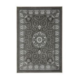The Rug Shop UK Traditional Easy To Clean Stain-Resistant Area Rug in Silver - Size: 200 cm x 290 cm - thumbnail 9
