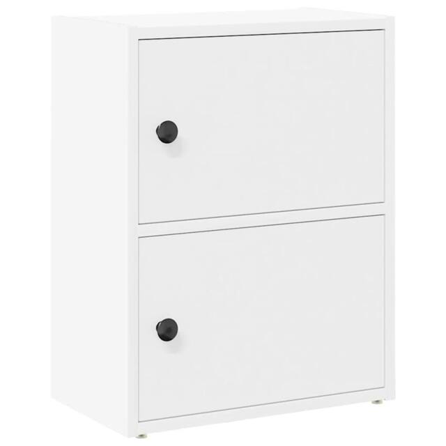 Berkfield Home Bookcase White 40x24x52 cm Engineered Wood - Size: 40 x 24 x 52 cm - image 1