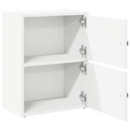 Berkfield Home Bookcase White 40x24x52 cm Engineered Wood - Size: 40 x 24 x 52 cm - thumbnail 5