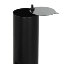 Berkfield Home Classic Charcoal BBQ Offset Smoker in Black - thumbnail 6