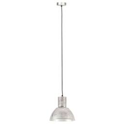 Berkfield Home Hanging Lamp 25 W Silver Round 28.5 cm E27 - thumbnail 3