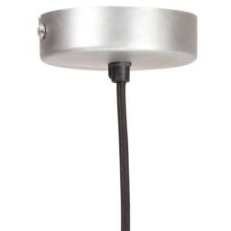 Berkfield Home Hanging Lamp 25 W Silver Round 28.5 cm E27 - thumbnail 5