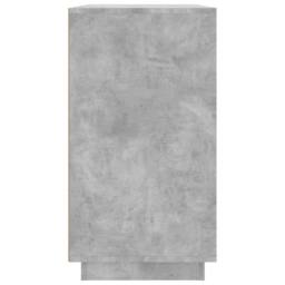 Berkfield Home Sideboard Concrete Grey 80x34x75 cm Engineered Wood - Size: 80 x 34 x 75 cm - thumbnail 6