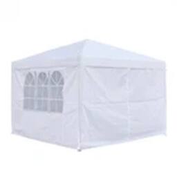 EONLION Waterproof Pop Up Gazebo Marquee Garden Awning Party Tent in White - thumbnail 4