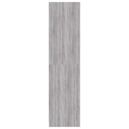 Berkfield Home Wardrobe Grey Sonoma 100x50x200 cm Engineered Wood - Size: 100 x 50 x 200 cm - thumbnail 6