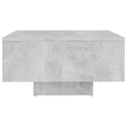 Berkfield Home Coffee Table Concrete Grey 60x60x31.5 cm Engineered Wood - thumbnail 5