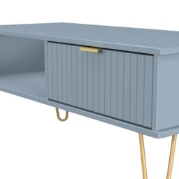 Ready Assembled 2 U Bexley 1 Drawer Coffee Table (Ready Assembled) in Light Blue - thumbnail 5