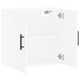 Berkfield Home Wall Cabinet White 60x31x60 cm Engineered Wood - Size: 60 x 31 x 60 cm - thumbnail 6