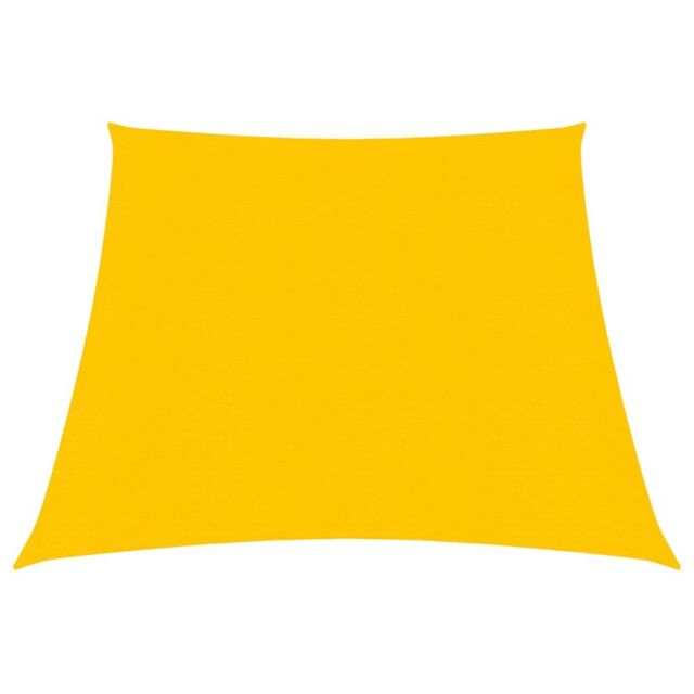 Berkfield Home Sunshade Sail 160 g/m ² Yellow 3/4x2 m HDPE - image 1
