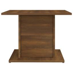 Berkfield Home Coffee Table Brown Oak 55.5x55.5x40 cm Engineered Wood - thumbnail 6