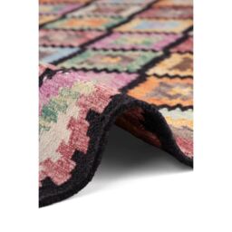 THE RUGS Kamal Kelim Rug, Handwoven Wool & Cotton, Reversible 3mm Flat Pile - Size: 120 cm x 170 cm - thumbnail 3