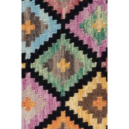 THE RUGS Kamal Kelim Rug, Handwoven Wool & Cotton, Reversible 3mm Flat Pile - Size: 120 cm x 170 cm - thumbnail 2