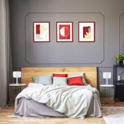 Happy Homewares Contemporary Clear Crystal Glass & Metal Table Lamp Base with Faceted Spheres - thumbnail 5