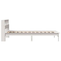 Berkfield Home Bookcase Bed without Mattress White 90x190 cm Single Solid Wood Pine - thumbnail 5