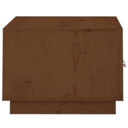 Berkfield Home Coffee Table Honey Brown 80x50x35 cm Solid Wood Pine - Size: 80 x 50 x 35 cm - thumbnail 8