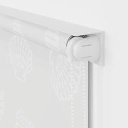 Berkfield Home Shower Roller Blind 80x240 cm Sea Star in Grey - thumbnail 7