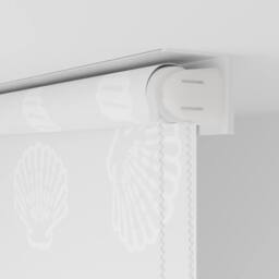 Berkfield Home Shower Roller Blind 80x240 cm Sea Star in Grey - thumbnail 8