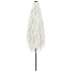 Berkfield Home Garden Parasol with Steel Pole White 300x200x250 cm - Size: 300 x 200 x 250 cm - thumbnail 6