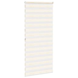 Berkfield Home Zebra Blind Marble Beige 105x200 cm Fabric Width 100.9 cm Polyester - thumbnail 4