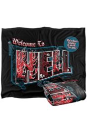Supernatural Welcome Officially Licensed Silky Touch Super Soft Throw Blanket 152x127 cm in White - thumbnail 2
