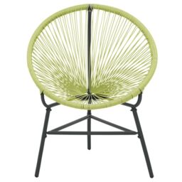 Berkfield Home Garden Acapulco Chair Poly Rattan Green - thumbnail 3