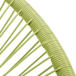 Berkfield Home Garden Acapulco Chair Poly Rattan Green - thumbnail 6