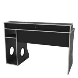 Birlea Enzo Gaming Computer Desk in Silver - thumbnail 5