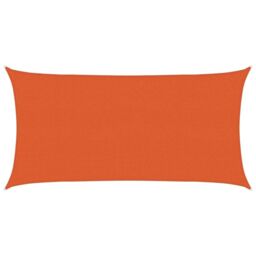 Berkfield Home Sunshade Sail 160 g/m¬≤ Orange 2x3.5 m HDPE - thumbnail 2