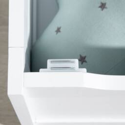 STILVORA Kids Storage Bench with Safety Lid in Grey - thumbnail 9