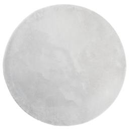 Berkfield Home Rug HUARTE Short Pile Soft & Washable Grey √ò 100 cm - Size: Medium - thumbnail 1